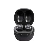 Altec Lansing Nanobuds - Truly Wireless Earbuds with Charging Case, TWS Waterproof Bluetooth Earbuds with Touch Controls for Travel, Sports, Running, Working (Charcoal Grey)