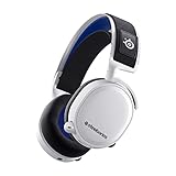 SteelSeries Arctis 7P+ Wireless Gaming Headset – Lossless 2.4 GHz – 30 Hour Battery Life – USB-C – 3D Audio – For PS5, PS4, PC, Mac, Android and Switch - White