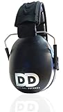 Professional Safety Ear Muffs by Decibel Defense - 37dB NRR - The HIGHEST Rated & MOST COMFORTABLE Ear Protection for Shooting & Industrial Use - THE BEST HEARING PROTECTION...GUARANTEED