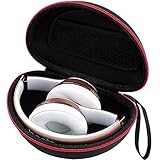 Comecase Travel Hard Carrying Case Compatible with Beats Solo 4/ for Beats Studio Pro/for Beats Solo3/ for Beats Studio3/ for Beats Solo2/ Solo Pro Bluetooth On-Ear Headphones (Box Only) - Black