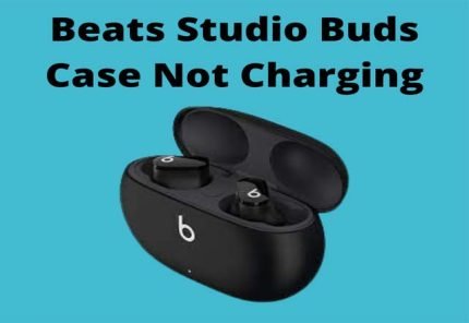 beats studio buds case not charging