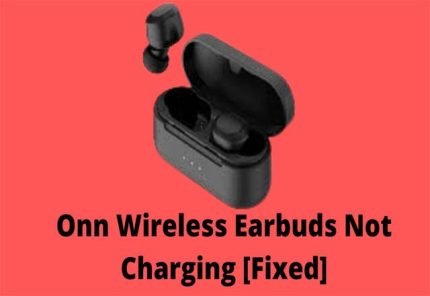 onn wireless earbuds not charging