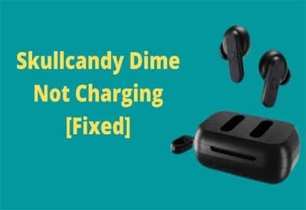 skullcandy dime not charging