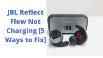 jbl reflect flow not charging