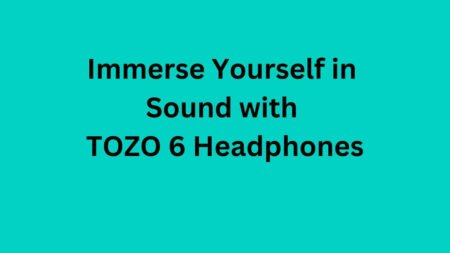 TOZO 6 Headphones