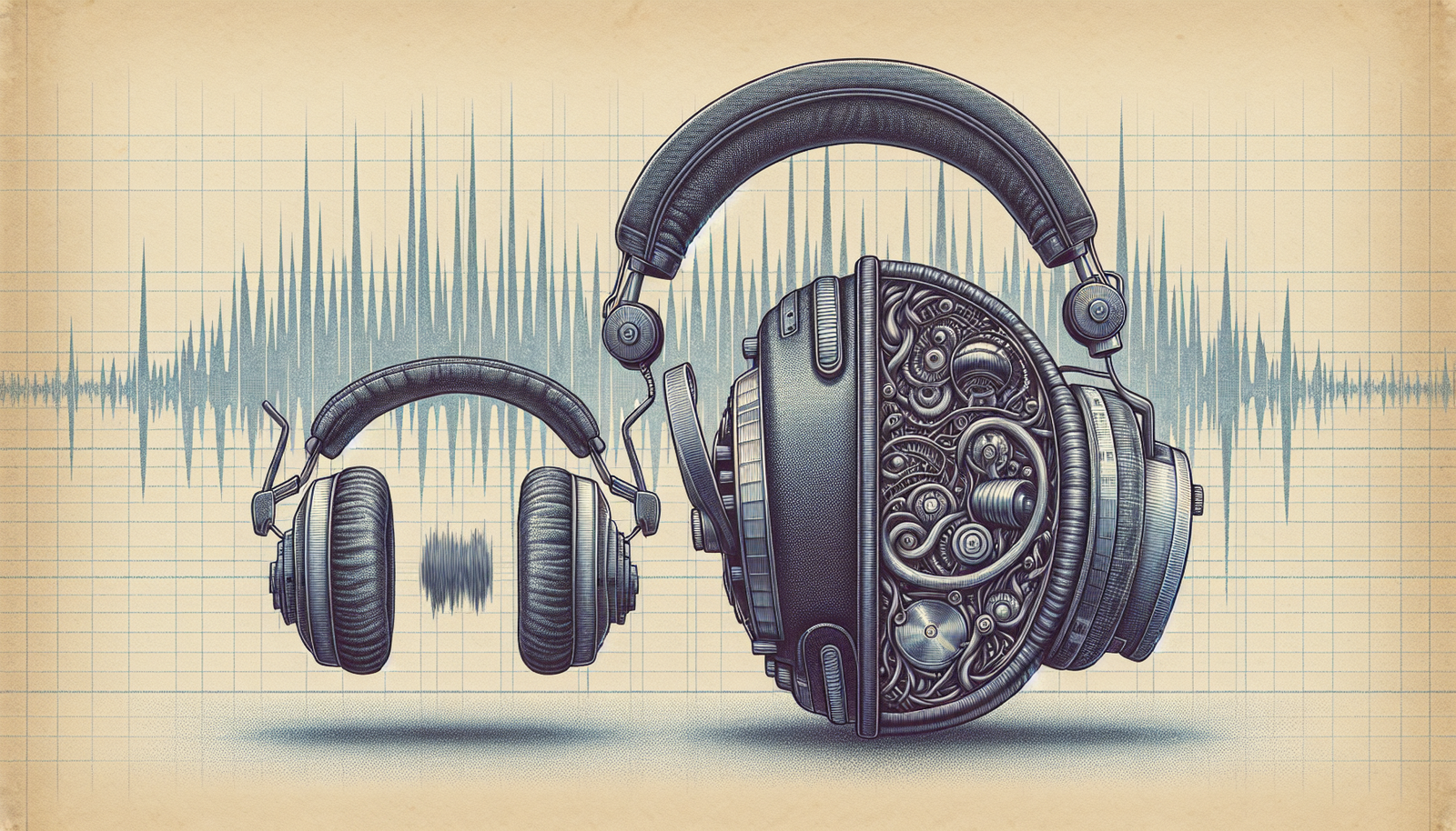 Comparison between studio and consumer headphones